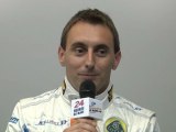 24 Heures du Mans 2011, interview de Jonathan Hirschi pilote de la Lotus Evora n°65