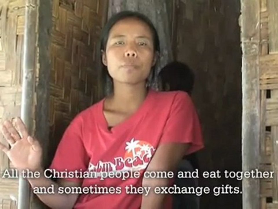 Rhaimae's Christmas in a refugee camp