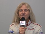 24 Heures du Mans 2011, interview de Andrea Robertson pilote de la Ford GT Doran n°68
