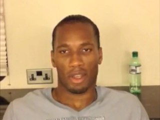 Didier Drogba lance le jeu CAN Orange