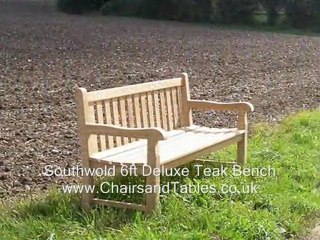 Southwold 6ft Deluxe Teak Bench