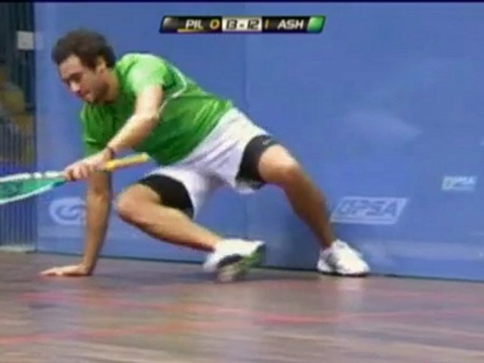 Squash - Ashour schlägt Pilley