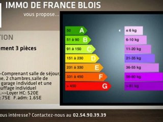 A louer - F3 - BLOIS - 3 pièces - 75m²