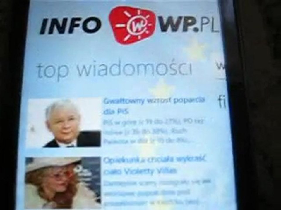 Prezentacja (mojego) HTC Mozart