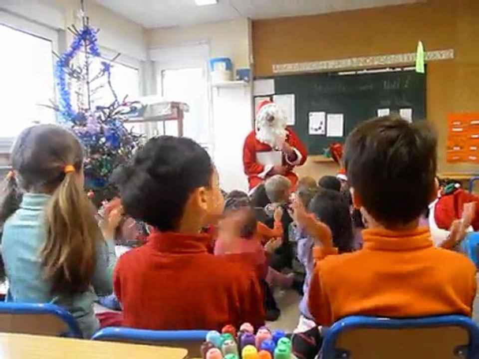Père Noël à l'école 2011