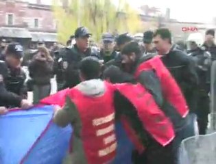 Edirne'de Öğrenci Eylemine Polis Müdahelesi