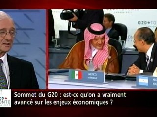 Gérald Fillion - Bilan mitigé du G20