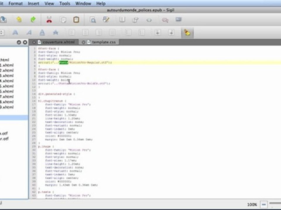 InDesign CS5 : Incorporer les polices