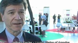 Interview Jeffrey Sachs at the 4th UNAOC Forum