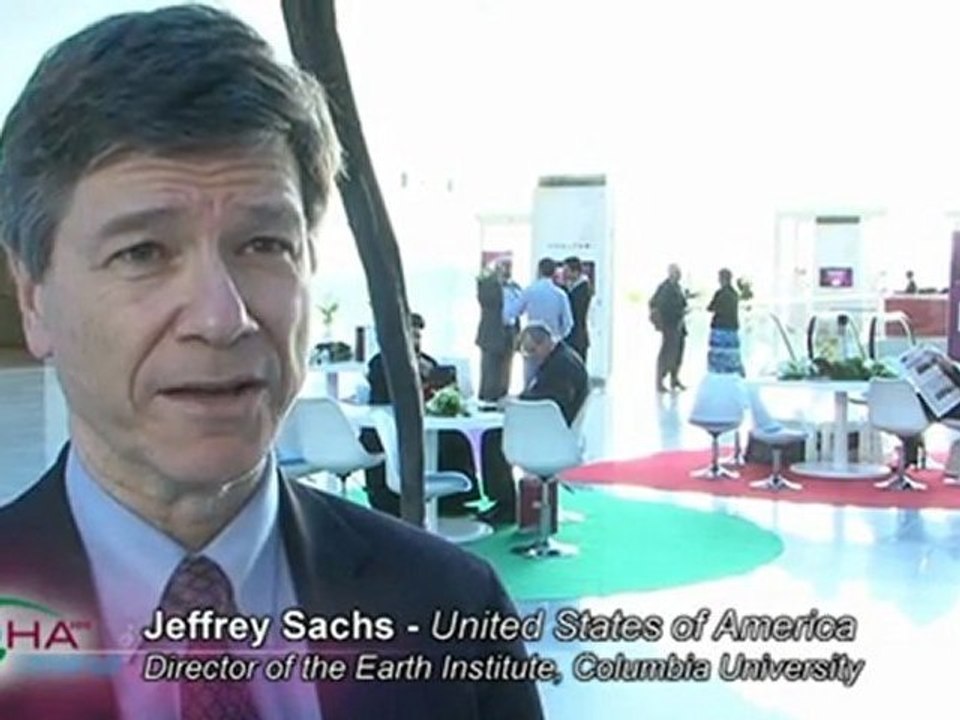 Interview Jeffrey Sachs at the 4th UNAOC Forum
