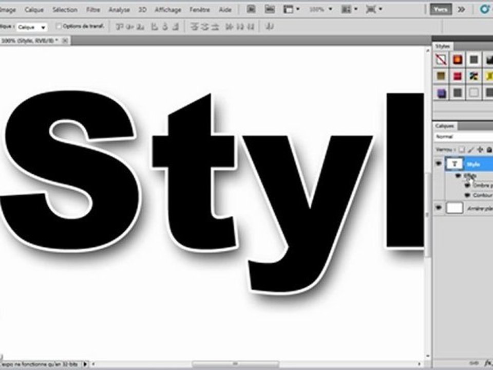Adobe Photoshop CS5 : Créer et utiliser les styles