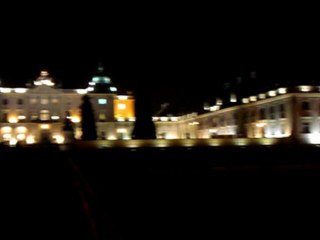 Białystok nocą HTC Mozartem sfilmowany