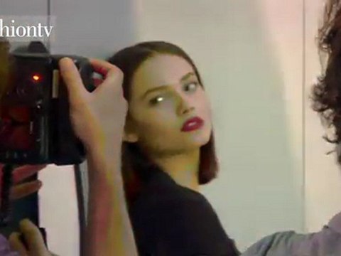 Andrej Pejic Interview at Tufi Duek Show, SPFW 2012 | FTV