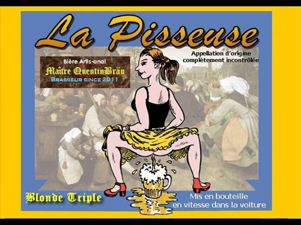 Fabrication artisanale de la Pisseuse Par Maître QuentinBräu - Dec.2011