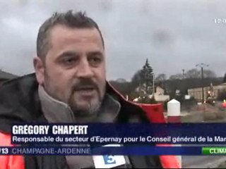 Tempête Joachim région de Chouilly