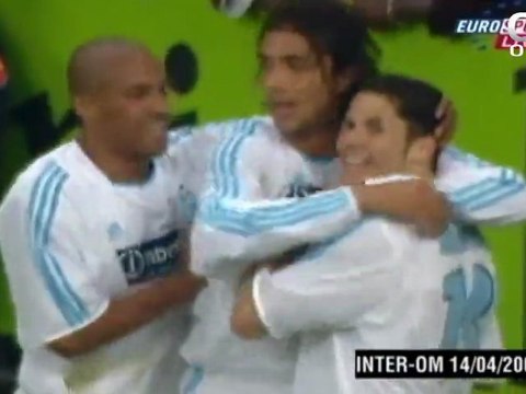 Les deux buts de la qualif contre l'Inter en 2004