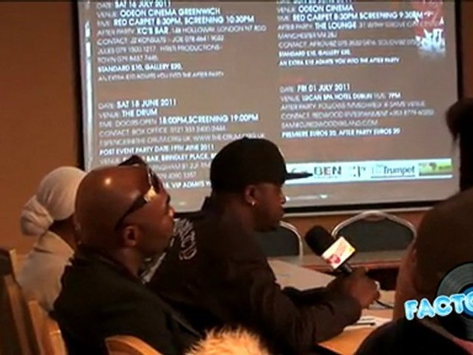 FACTORY78 - Da' Grin (Ghetto Dreamz) Press Conference UK