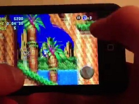 SEGA - Sonic CD iPhone Gameplay - Video Recensione