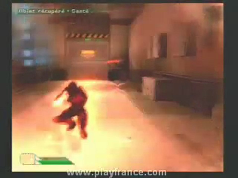 Area 51 (PS2) - La forme alien de Ethan