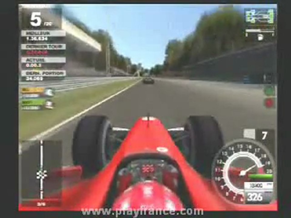 Formula One 05 (PS2) - Une course à Monza au volant d’une Ferrari!
