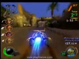 Jak X : Combat Racing (PS2) - Une des premières courses du mode Aventure.