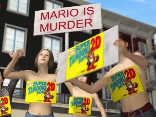 Super Mario vs PETA: animal rights group targets video game
