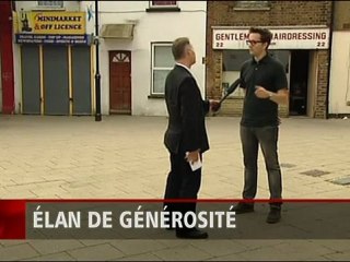 Téléjournal - Élan de générosité