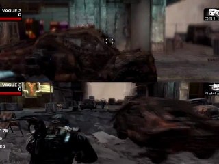 Séquence de jeu #1 sur Gears of War 2 avec Pepsinamic