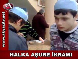 Halka Aşure İkramı