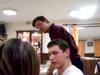 Au tour à Mathieu pr faire le discours!