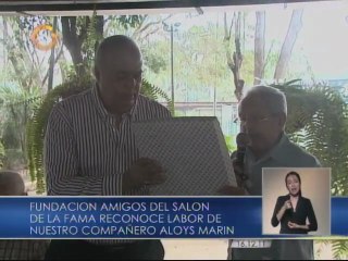Reconocimiento a Aloys Marín por su labor en periodismo deportivo