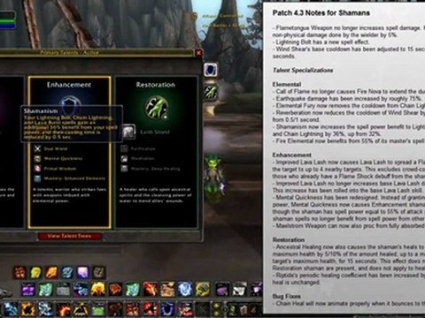 WoW Shaman Tips - World of Warcraft Shaman Video