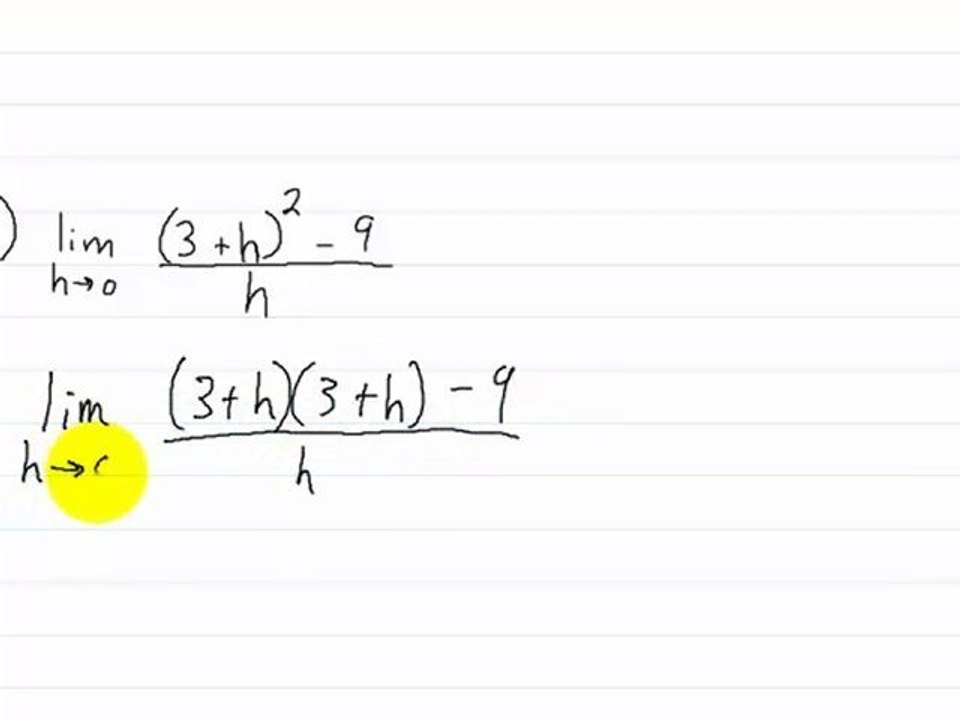 Calculus Limit Laws Part 4