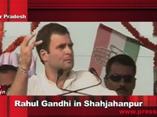Rahul Gandhi in Shahjahanpur (U.P) Part-10