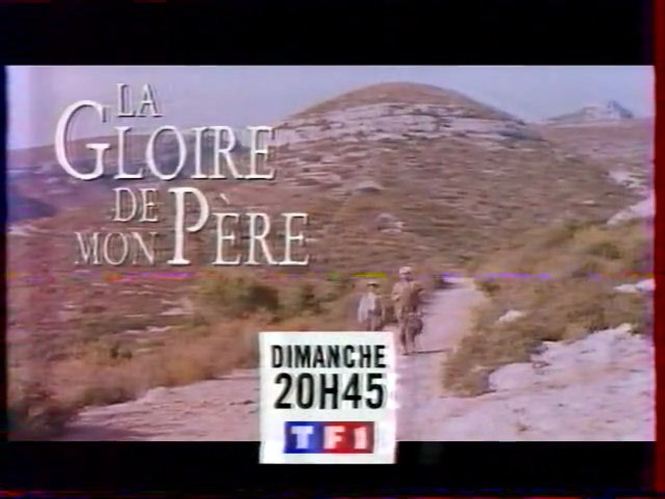 Bande Annonce  Du Film La Gloire De Mon Père Octobre 1995 TF1