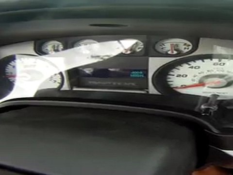 2010 Ford F150 SVT Raptor 0-60 mph speedometer off road