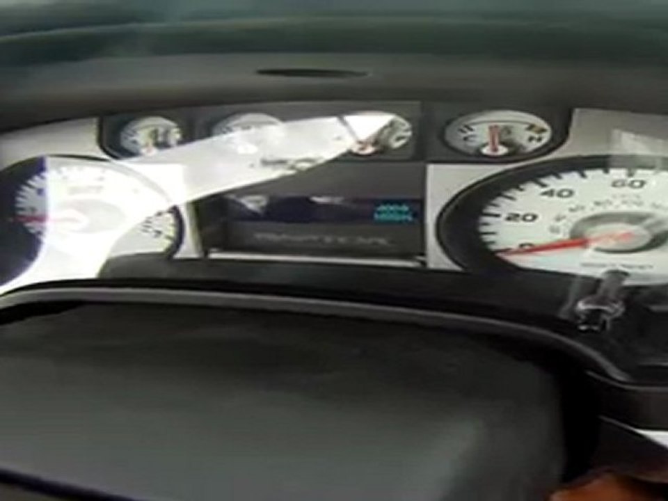 2010 Ford F150 SVT Raptor 0-60 mph speedometer off road