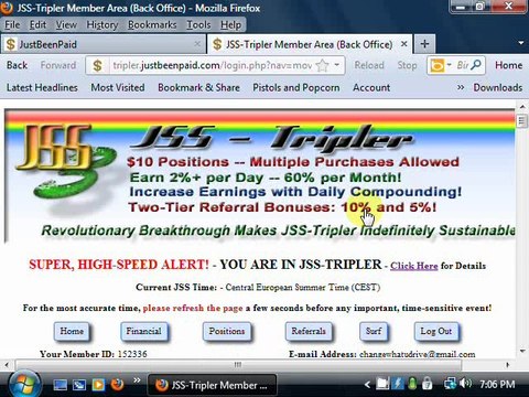 just been paid, days 81 update proof of earnings