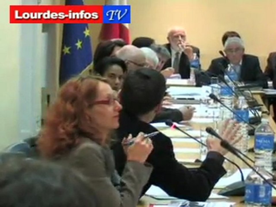Conseil municipal de Lourdes du 16 décembre 2011