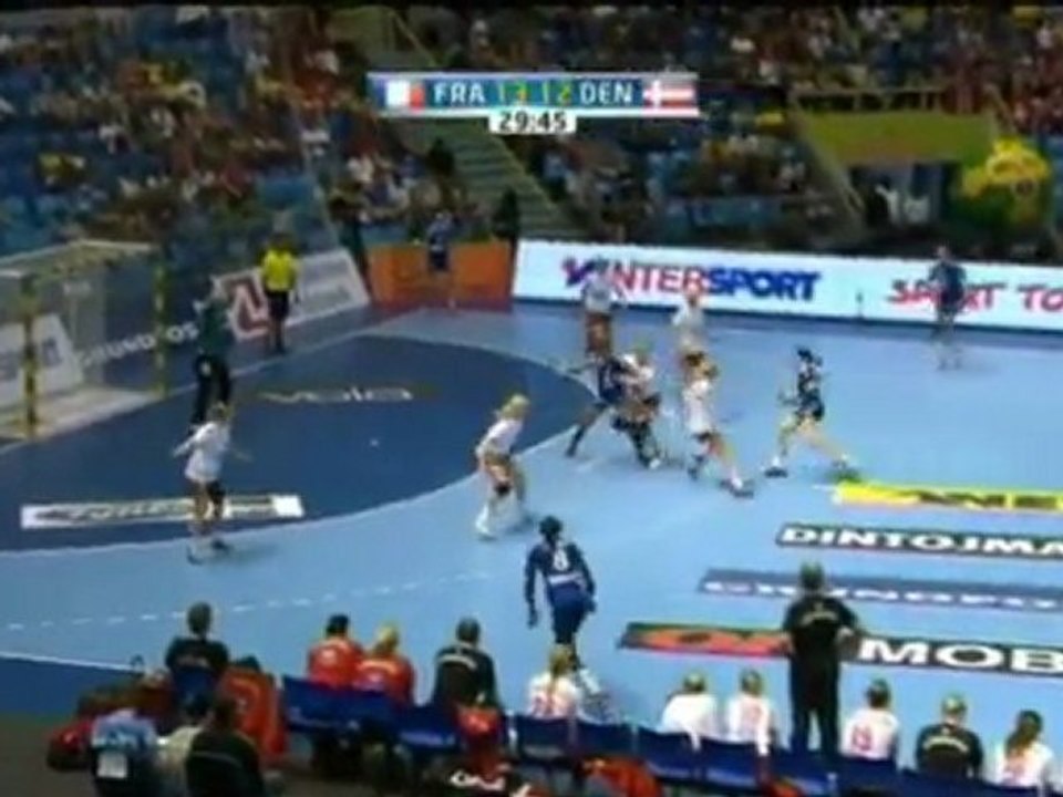Mundial Femenino - Francia 28 - 23 Dinamarca