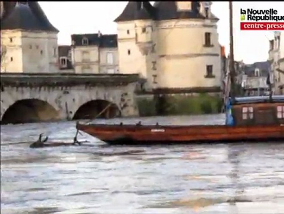 Châtellerault: la Vienne au plus haut