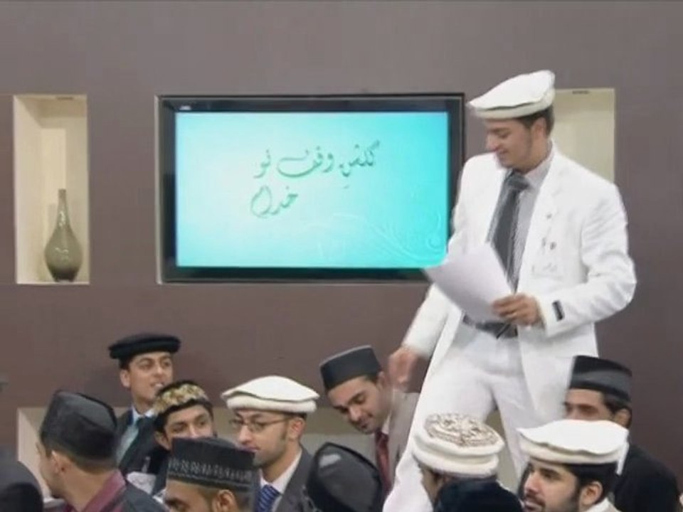 Gulshan-e-Waqfe Nau (Khuddam) Class: 31st October 2010