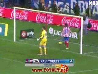 Атлетико - Леванте (3-2) 20.11.2011