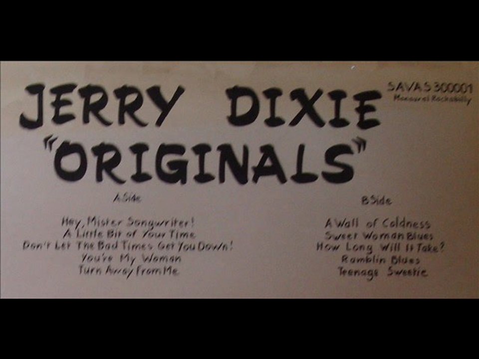 JERRY DIXIE originals face B