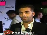 Producer Karan Johar Speaks About Hritik's Injury @ Kiehl's Launch Party