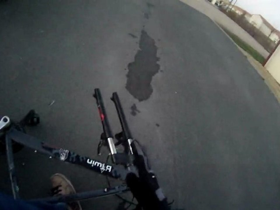Chute en no-front