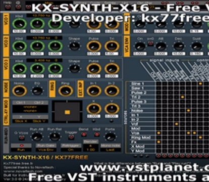 KX-SYNTH-X16- Free VST synth