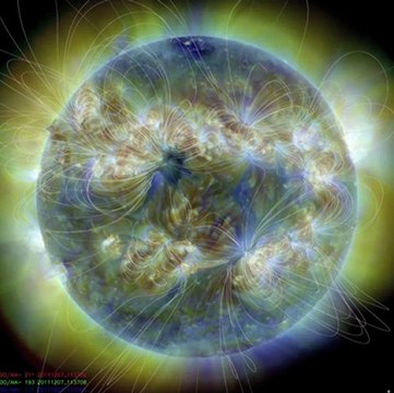 Le Soleil dans différentes longueurs d'ondes