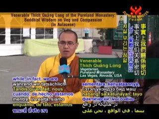 Venerable Thích Quảng Long (The Pureland Monastery) on Vegan