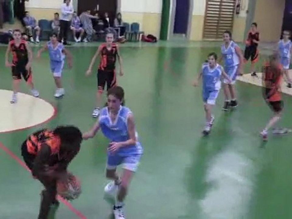 17.12.11 Monségur 2e Partie Minimes Filles TBC - St Geours Maremne